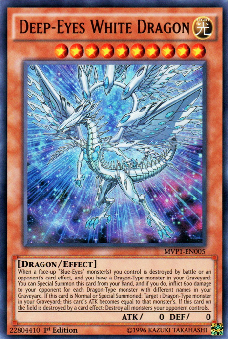 Deep-Eyes White Dragon [MVP1-EN005] Ultra Rare | Pegasus Games WI