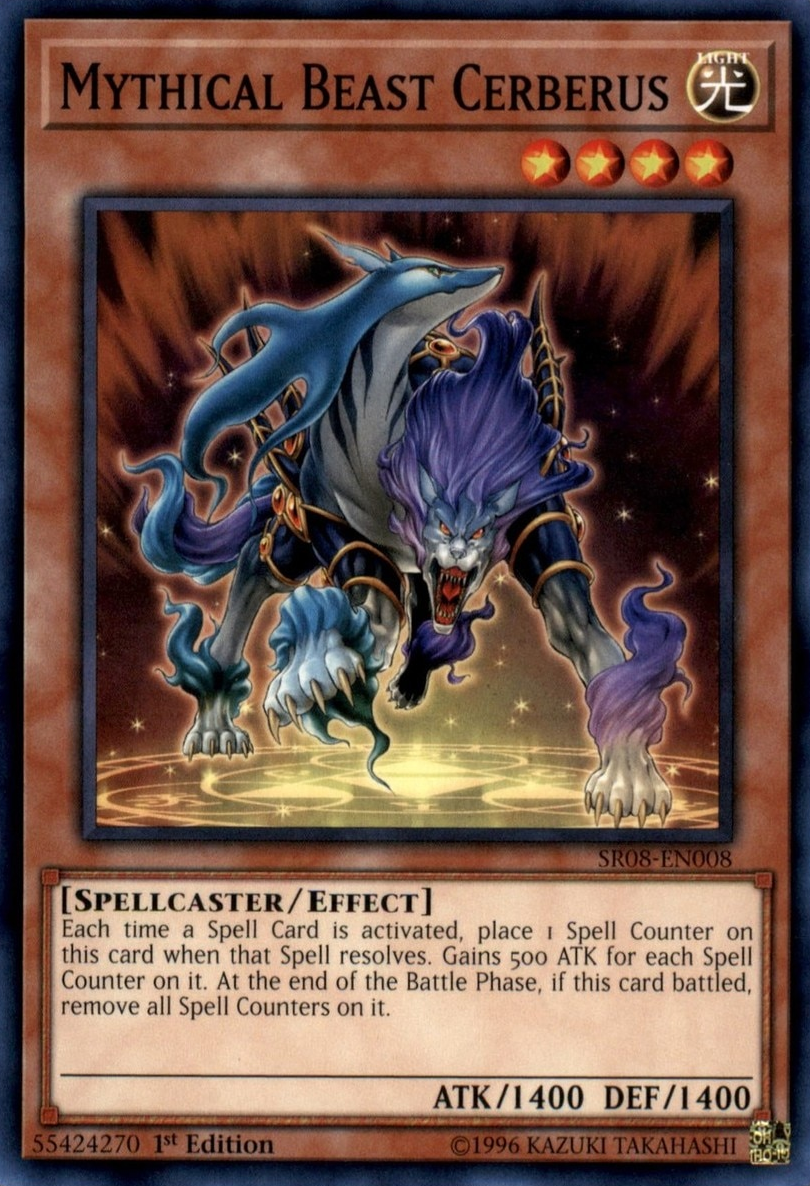 Mythical Beast Cerberus [SR08-EN008] Common | Pegasus Games WI