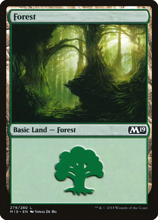 Forest (279) [Core Set 2019] | Pegasus Games WI