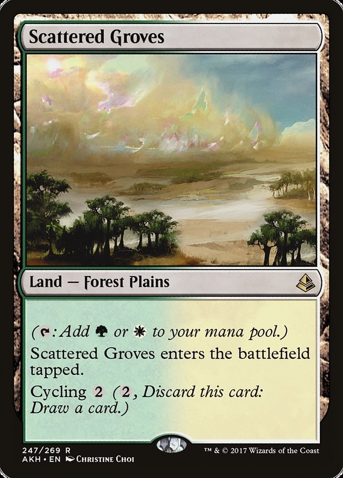 Scattered Groves [Amonkhet] | Pegasus Games WI