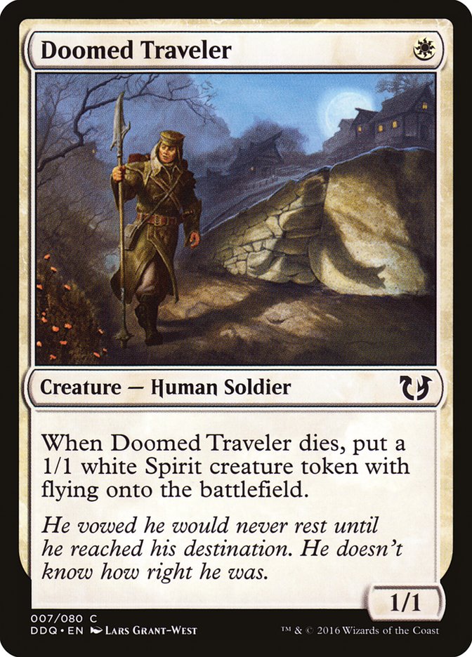 Doomed Traveler [Duel Decks: Blessed vs. Cursed] | Pegasus Games WI