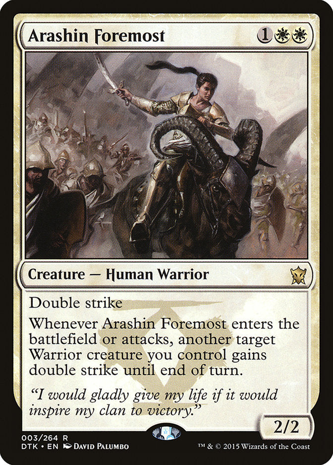 Arashin Foremost [Dragons of Tarkir] | Pegasus Games WI