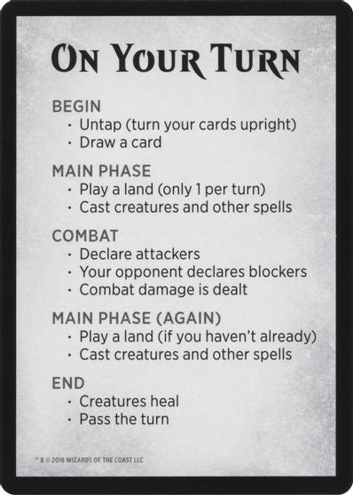 Rules Card [War of the Spark Tokens] | Pegasus Games WI