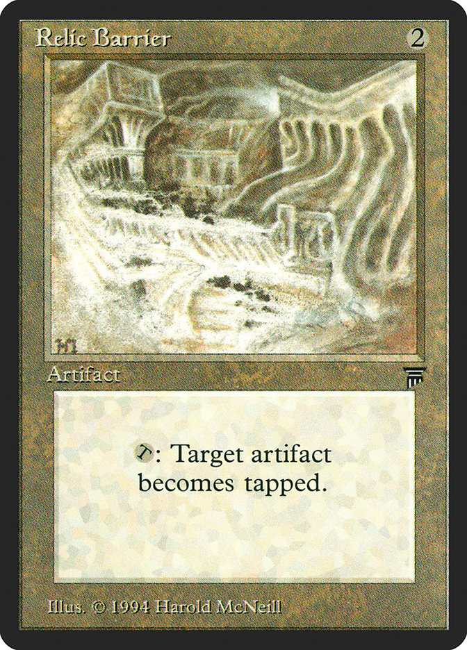 Relic Barrier [Legends] | Pegasus Games WI