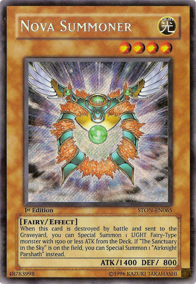 Nova Summoner [STON-EN065] Secret Rare | Pegasus Games WI