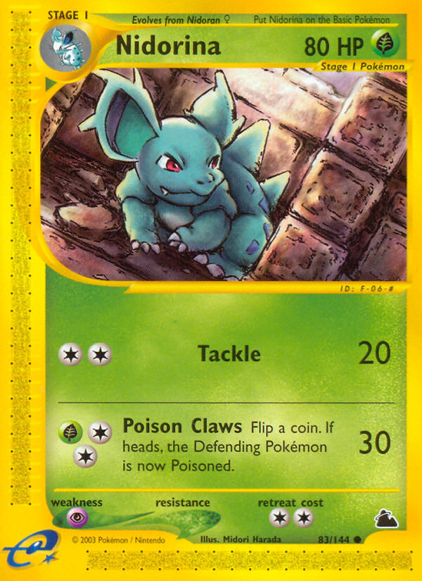 Nidorina (83/144) [Skyridge] | Pegasus Games WI
