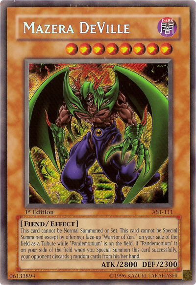 Mazera DeVille [AST-111] Secret Rare | Pegasus Games WI