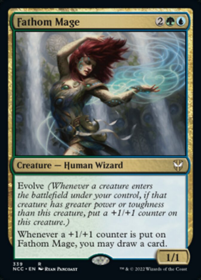 Fathom Mage [Streets of New Capenna Commander] | Pegasus Games WI