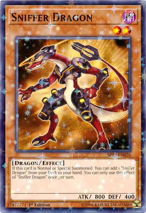 Sniffer Dragon (Starfoil) [SP18-EN026] Starfoil Rare | Pegasus Games WI