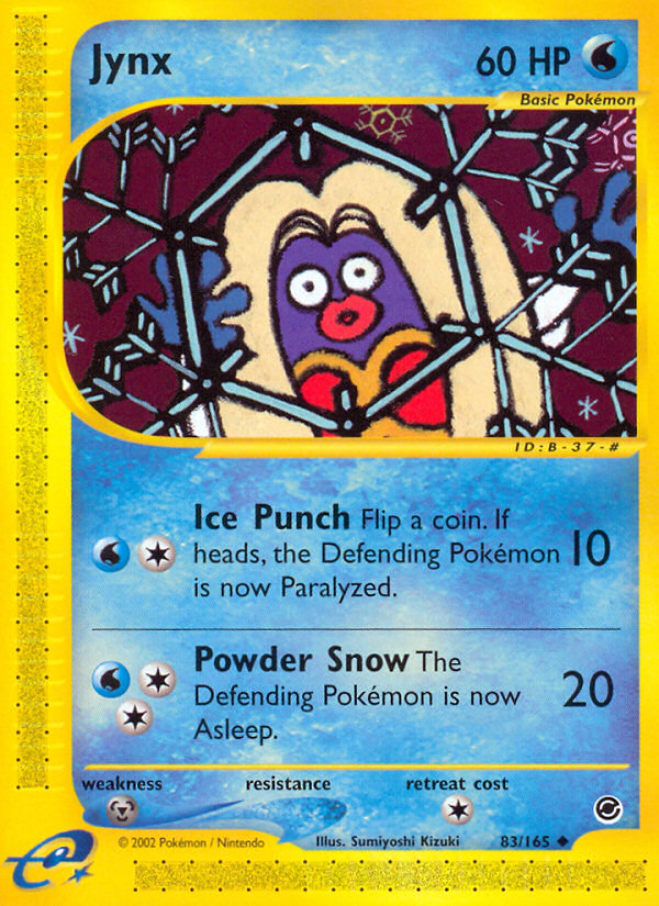 Jynx (83/165) [Expedition: Base Set] | Pegasus Games WI