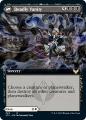 Selfless Glyphweaver // Deadly Vanity (Extended Art) [Strixhaven: School of Mages] | Pegasus Games WI