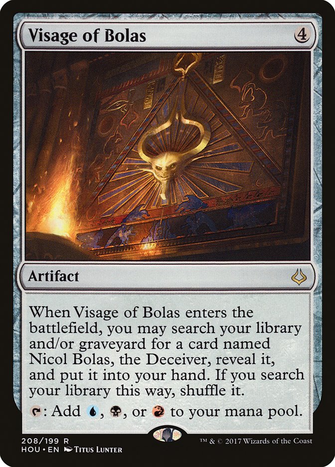 Visage of Bolas [Hour of Devastation] | Pegasus Games WI