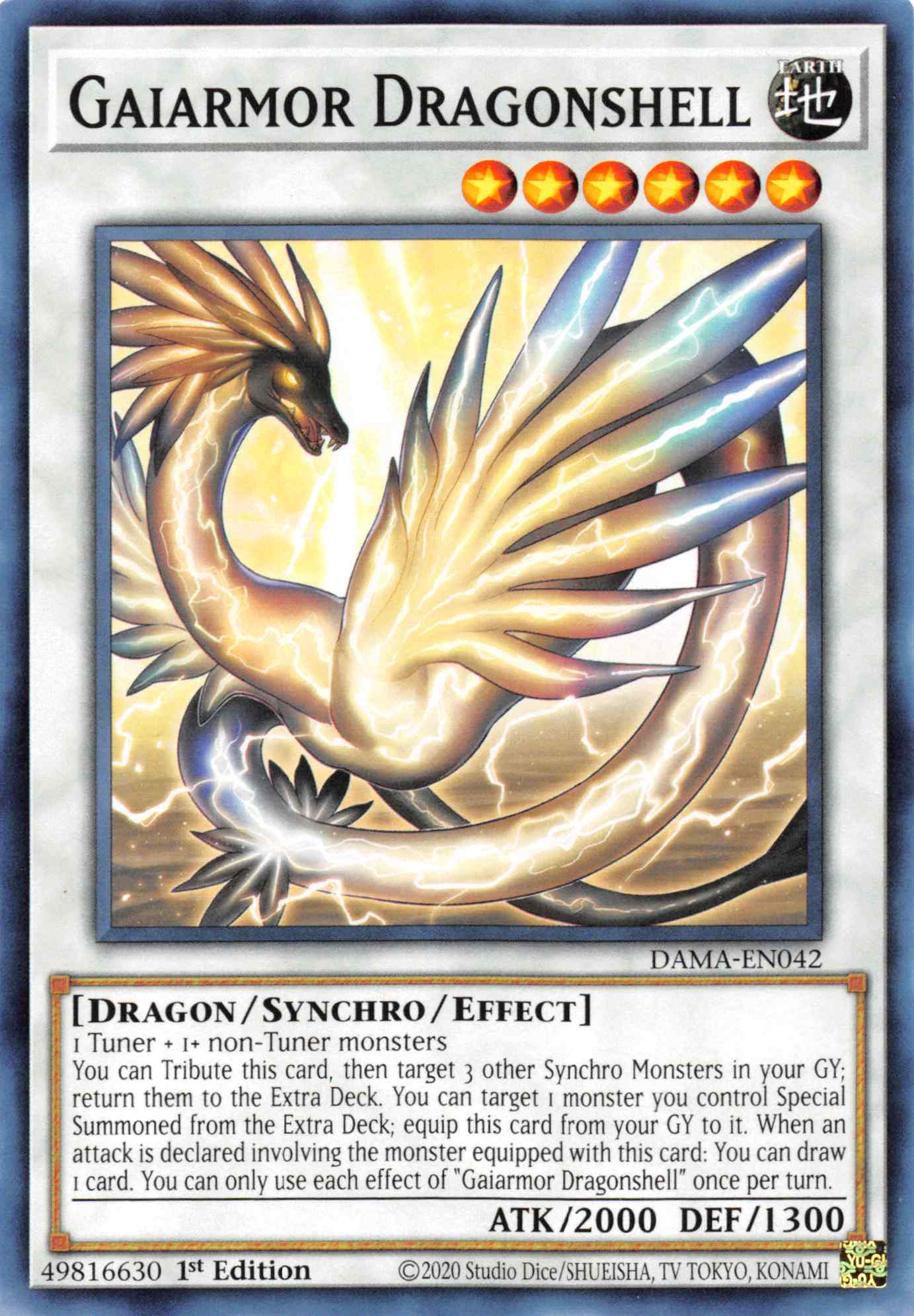 Gaiarmor Dragonshell [DAMA-EN042] Common | Pegasus Games WI