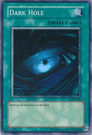 Dark Hole (Spell) [LOB-052] Super Rare | Pegasus Games WI