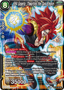 SS4 Gogeta, Thwarting the Dark Empire (BT14-129) [Cross Spirits] | Pegasus Games WI