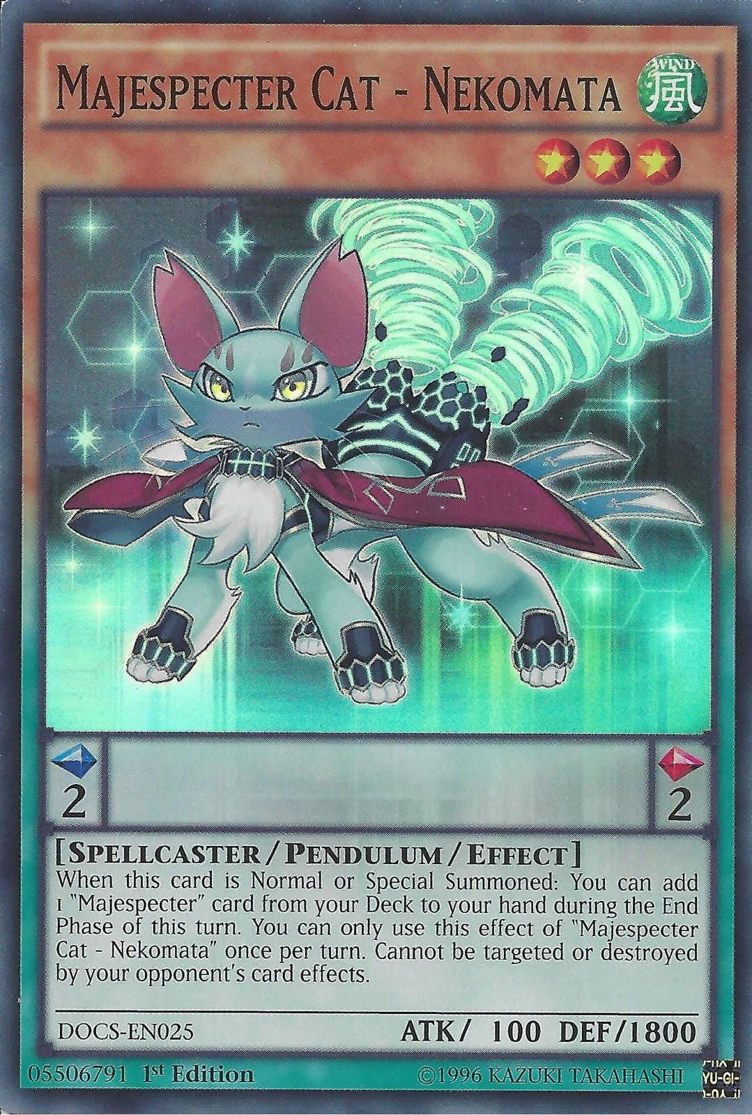 Majespecter Cat - Nekomata [DOCS-EN025] Super Rare | Pegasus Games WI