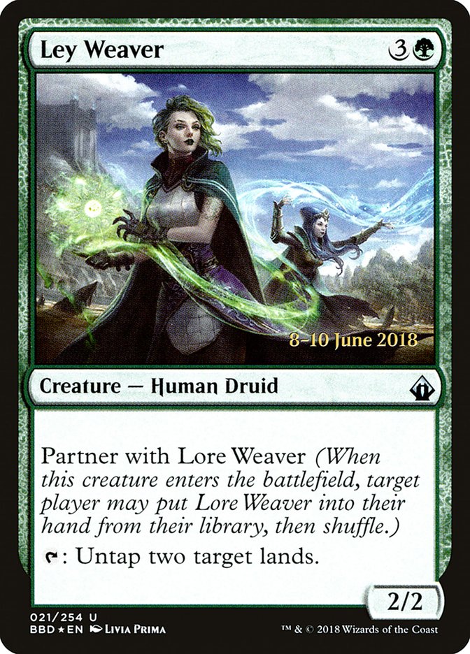 Ley Weaver [Battlebond Prerelease Promos] | Pegasus Games WI