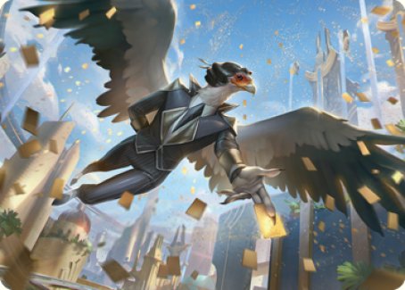 Skyboon Evangelist Art Card [Streets of New Capenna Art Series] | Pegasus Games WI