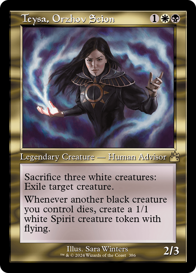 Teysa, Orzhov Scion (Retro Frame) [Ravnica Remastered] | Pegasus Games WI