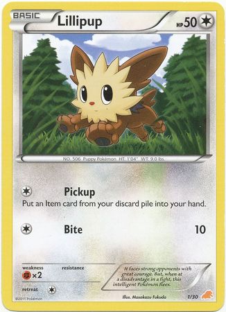 Lillipup (1/30) [Black & White: Trainer Kit - Excadrill] | Pegasus Games WI