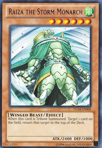 Raiza the Storm Monarch (Purple) [DL14-EN008] Rare | Pegasus Games WI