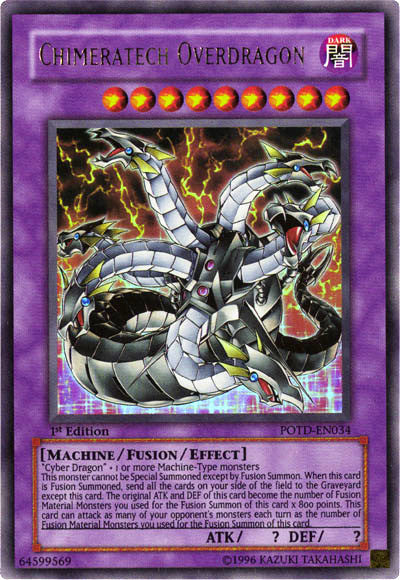 Chimeratech Overdragon [POTD-EN034] Ultra Rare | Pegasus Games WI