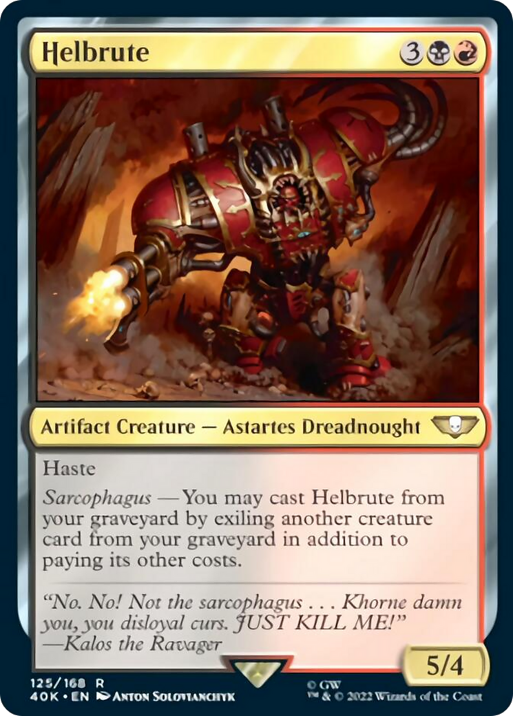 Helbrute (Surge Foil) [Warhammer 40,000] | Pegasus Games WI
