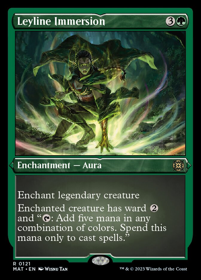 Leyline Immersion (Foil Etched) [March of the Machine: The Aftermath] | Pegasus Games WI