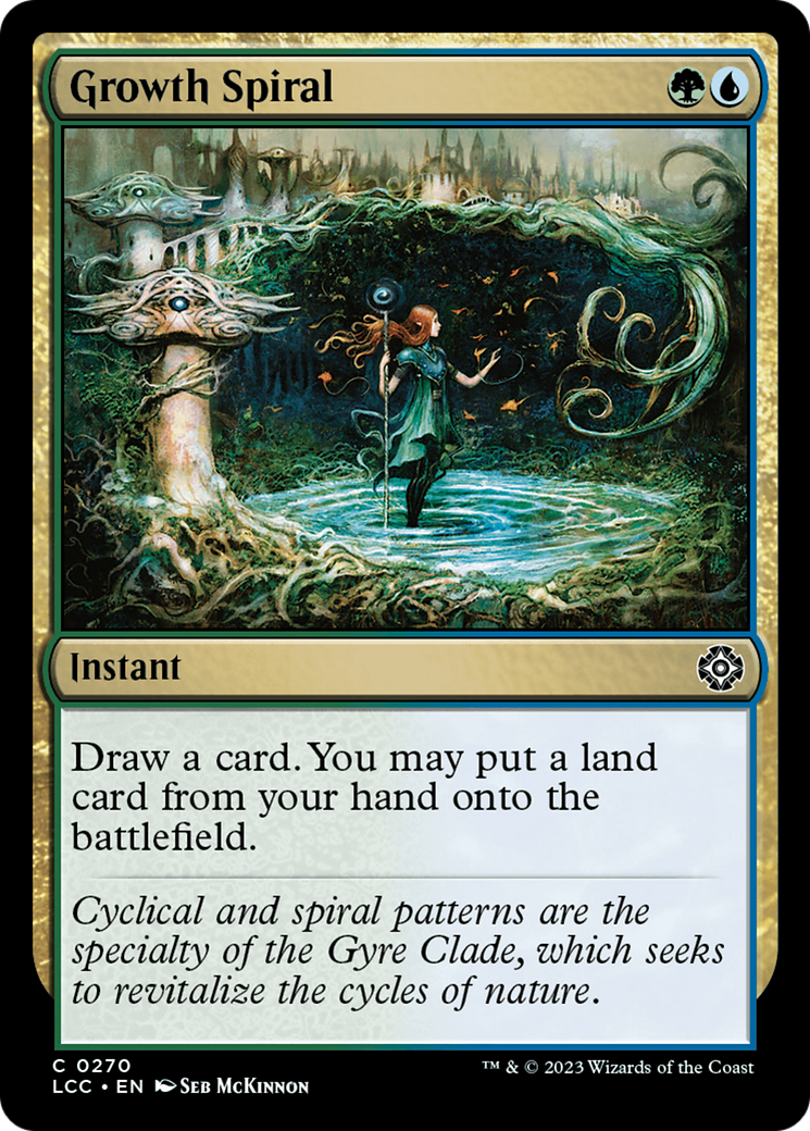 Growth Spiral [The Lost Caverns of Ixalan Commander] | Pegasus Games WI