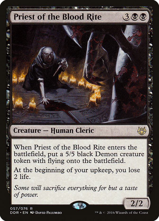 Priest of the Blood Rite [Duel Decks: Nissa vs. Ob Nixilis] | Pegasus Games WI