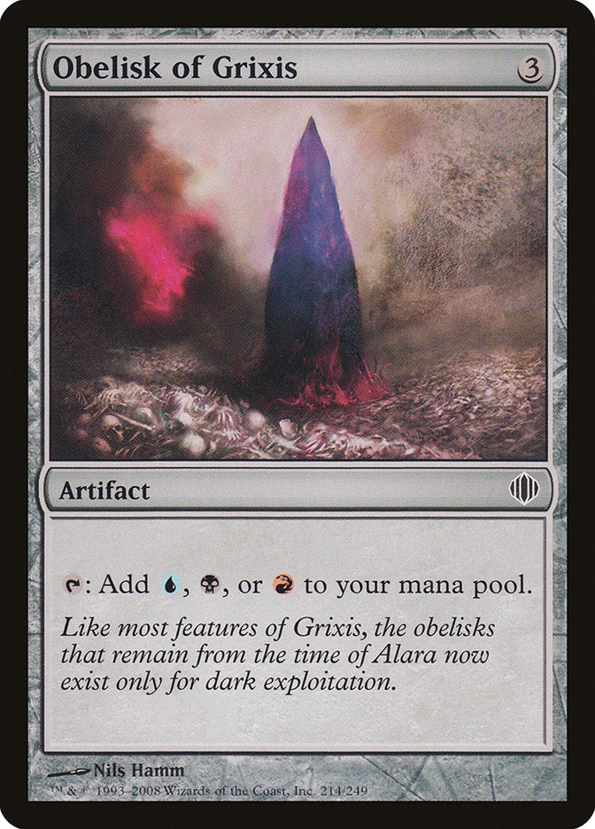 Obelisk of Grixis [Shards of Alara] | Pegasus Games WI