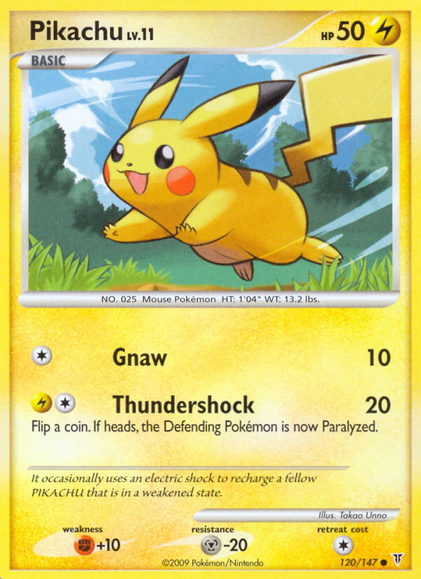 Pikachu (120/147) [Platinum: Supreme Victors] | Pegasus Games WI