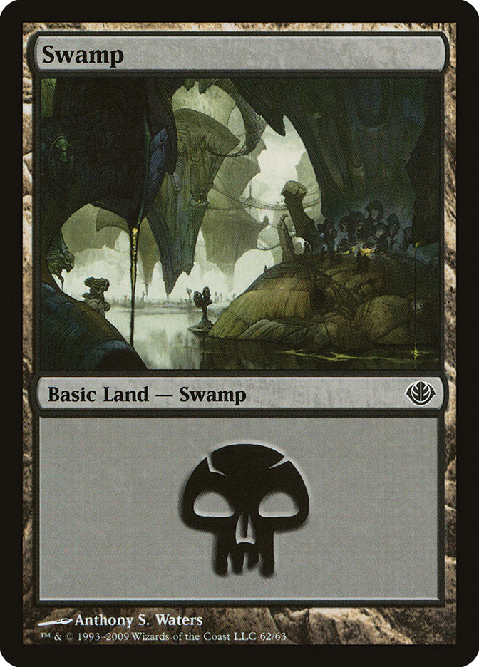 Swamp (62) [Duel Decks: Garruk vs. Liliana] | Pegasus Games WI