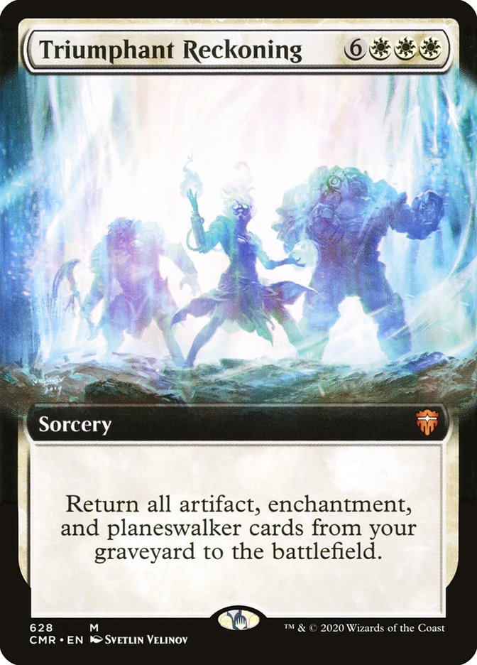 Triumphant Reckoning (Extended Art) [Commander Legends] | Pegasus Games WI