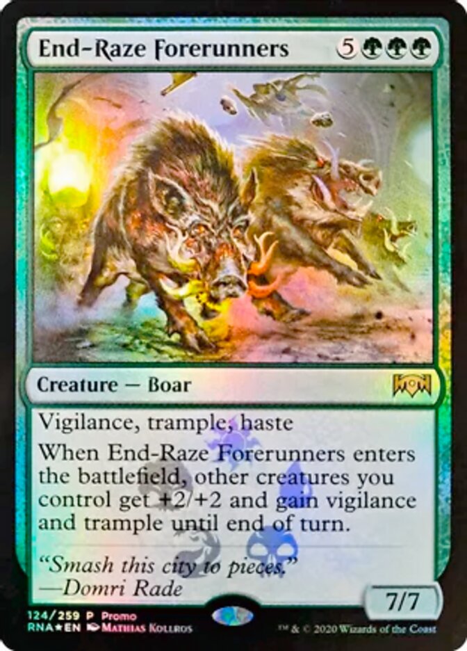 End-Raze Forerunners [Ravnica Allegiance Promos] | Pegasus Games WI