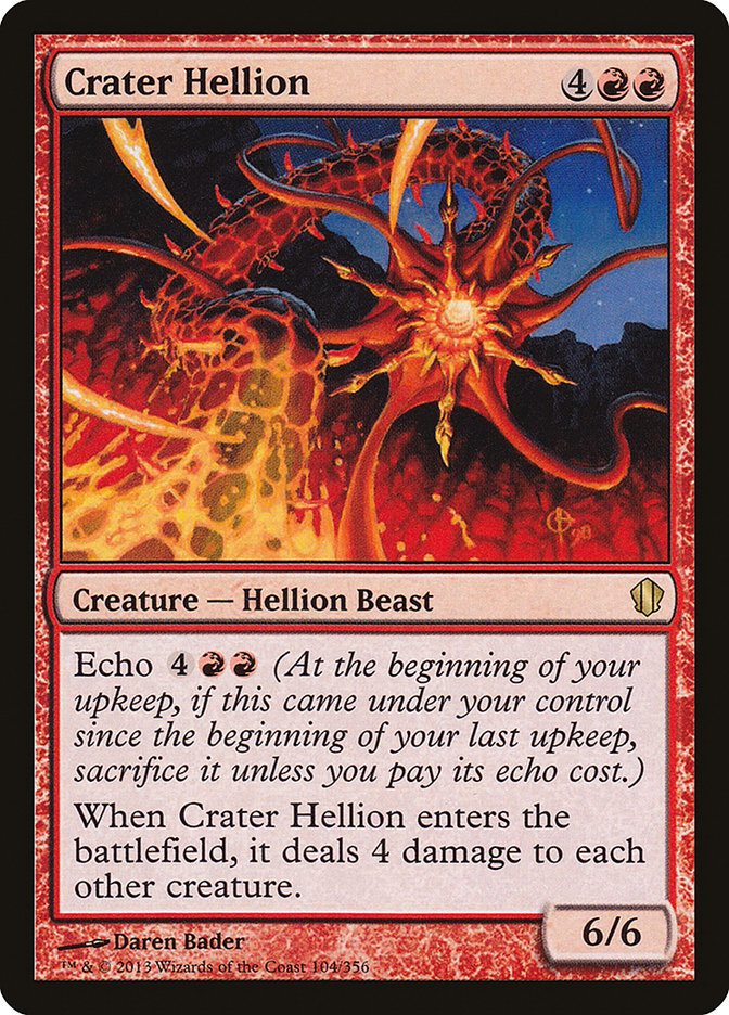 Crater Hellion [Commander 2013] | Pegasus Games WI