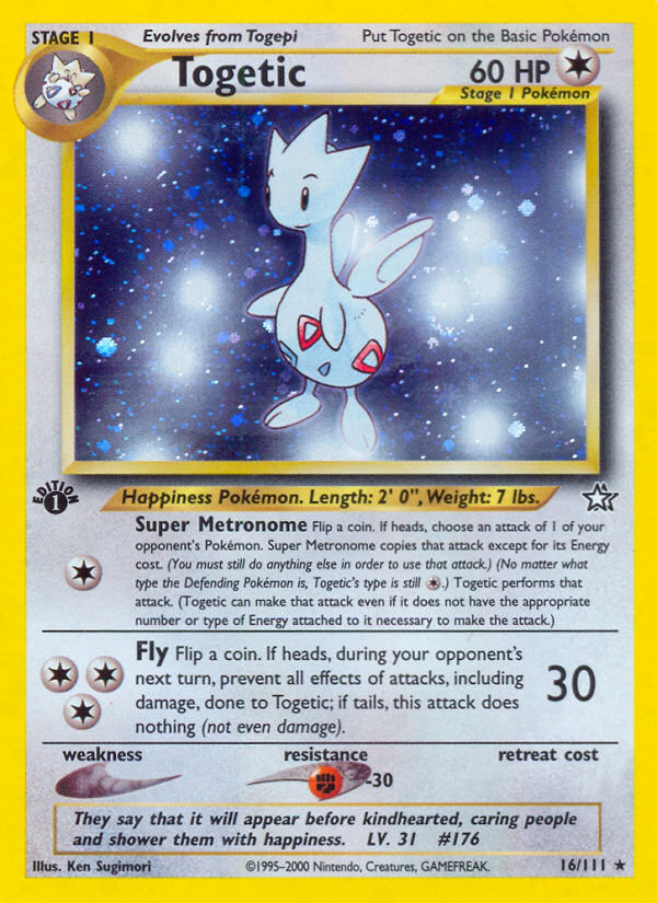 Togetic (16/111) [Neo Genesis 1st Edition] | Pegasus Games WI