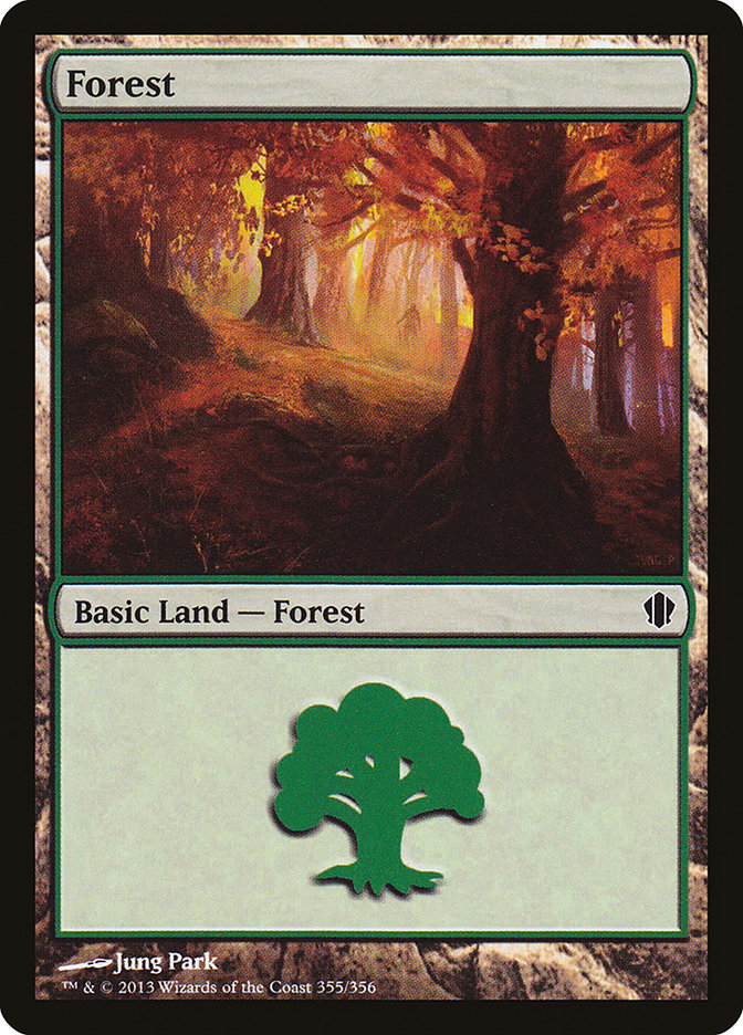 Forest (355) [Commander 2013] | Pegasus Games WI