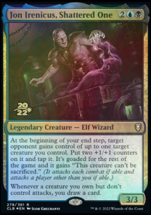 Jon Irenicus, Shattered One [Commander Legends: Battle for Baldur's Gate Prerelease Promos] | Pegasus Games WI