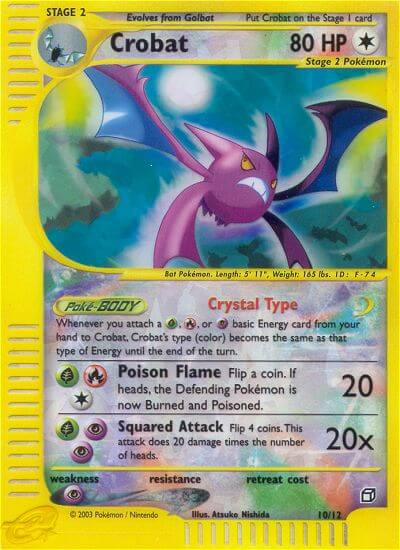 Crobat (10/12) [Box Topper] | Pegasus Games WI