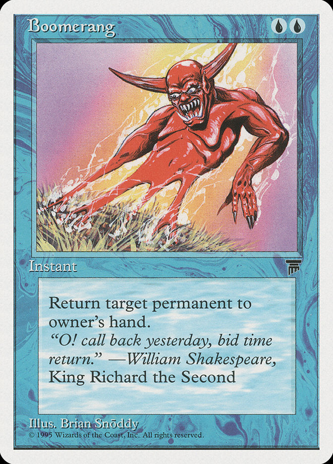 Boomerang [Chronicles] | Pegasus Games WI