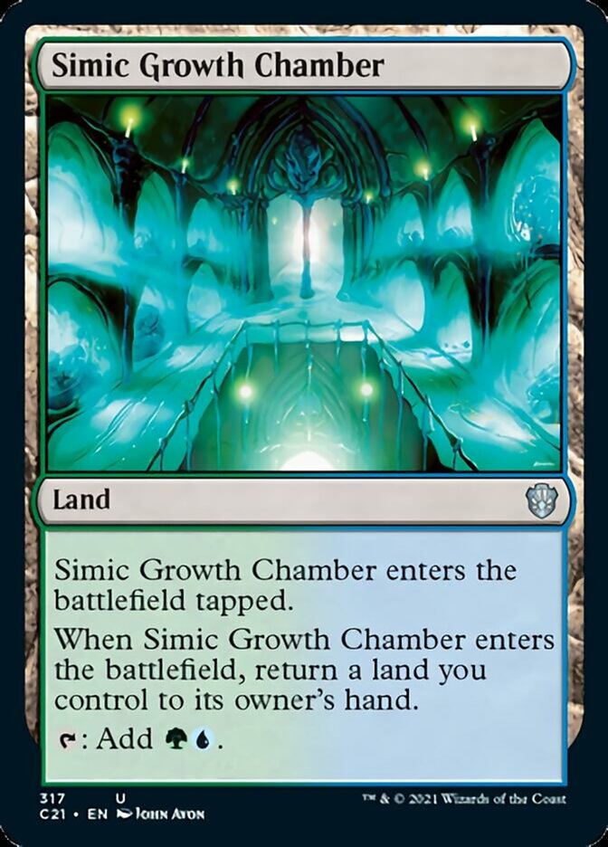 Simic Growth Chamber [Commander 2021] | Pegasus Games WI