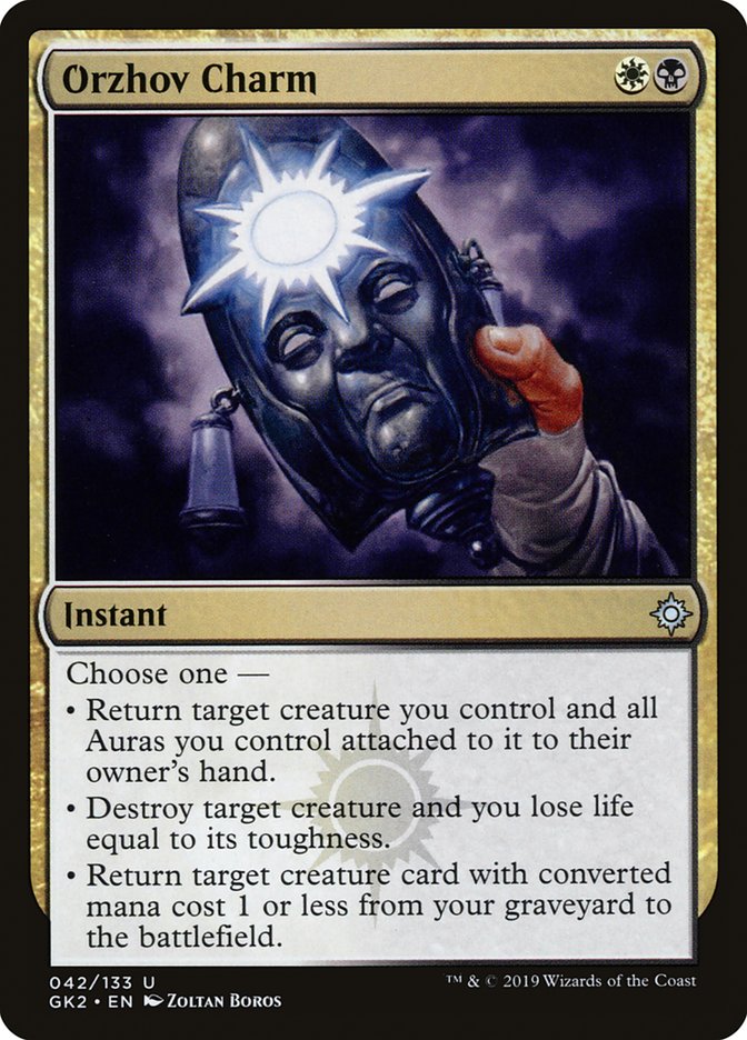Orzhov Charm [Ravnica Allegiance Guild Kit] | Pegasus Games WI