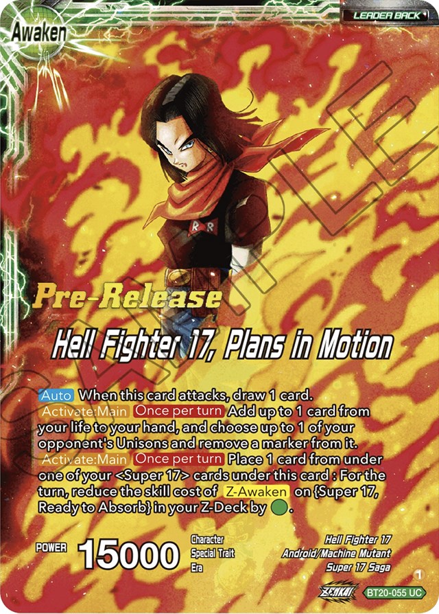 Android 20 & Dr. Myuu // Hell Fighter 17, Plans in Motion (BT20-055) [Power Absorbed Prerelease Promos] | Pegasus Games WI