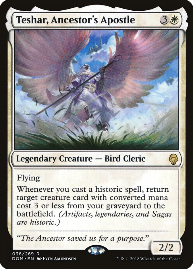 Teshar, Ancestor's Apostle [Dominaria] | Pegasus Games WI