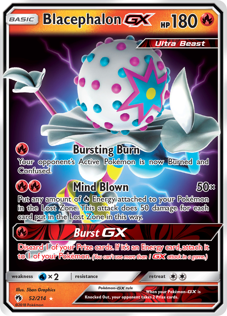 Blacephalon GX (52/214) [Sun & Moon: Lost Thunder] | Pegasus Games WI