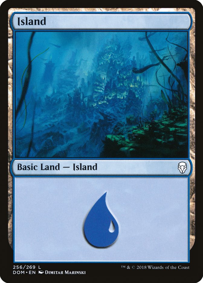 Island (256) [Dominaria] | Pegasus Games WI