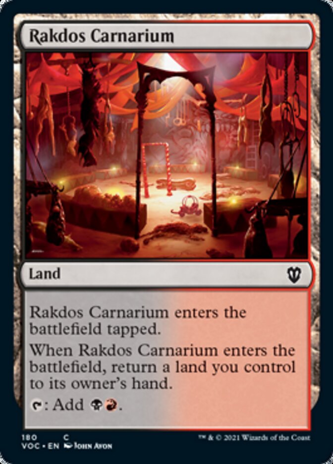 Rakdos Carnarium [Innistrad: Crimson Vow Commander] | Pegasus Games WI