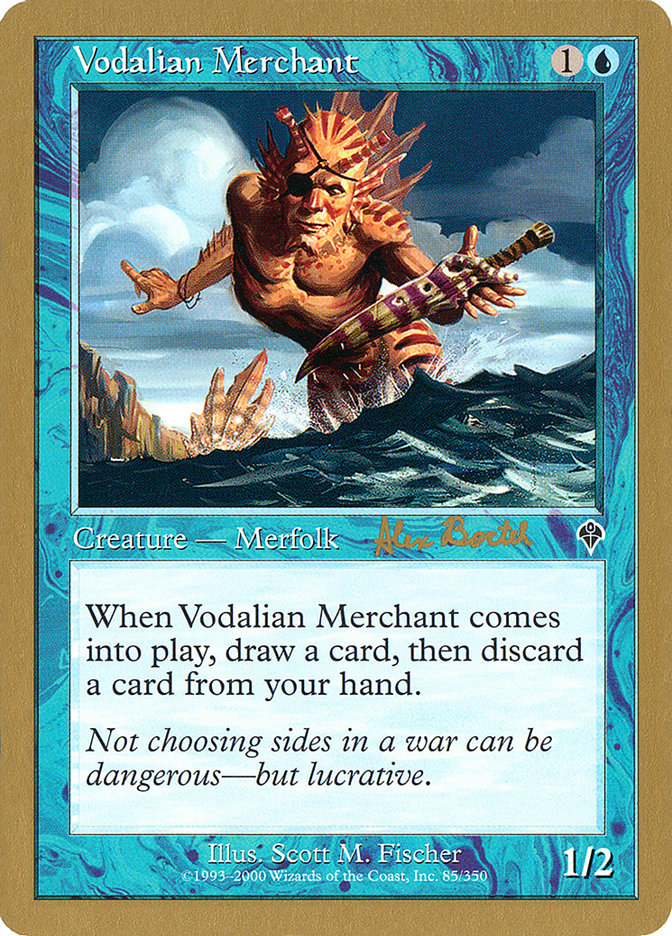 Vodalian Merchant (Alex Borteh) [World Championship Decks 2001] | Pegasus Games WI