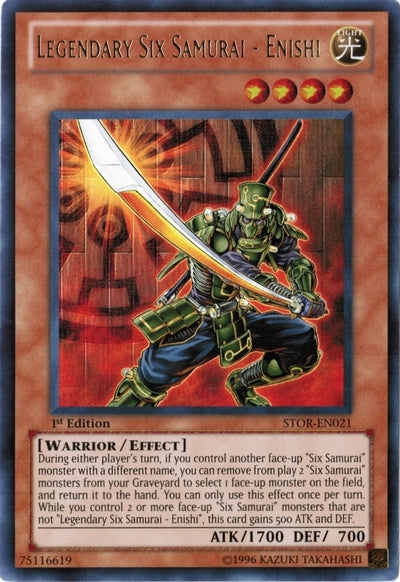 Legendary Six Samurai - Enishi [STOR-EN021] Ultra Rare | Pegasus Games WI